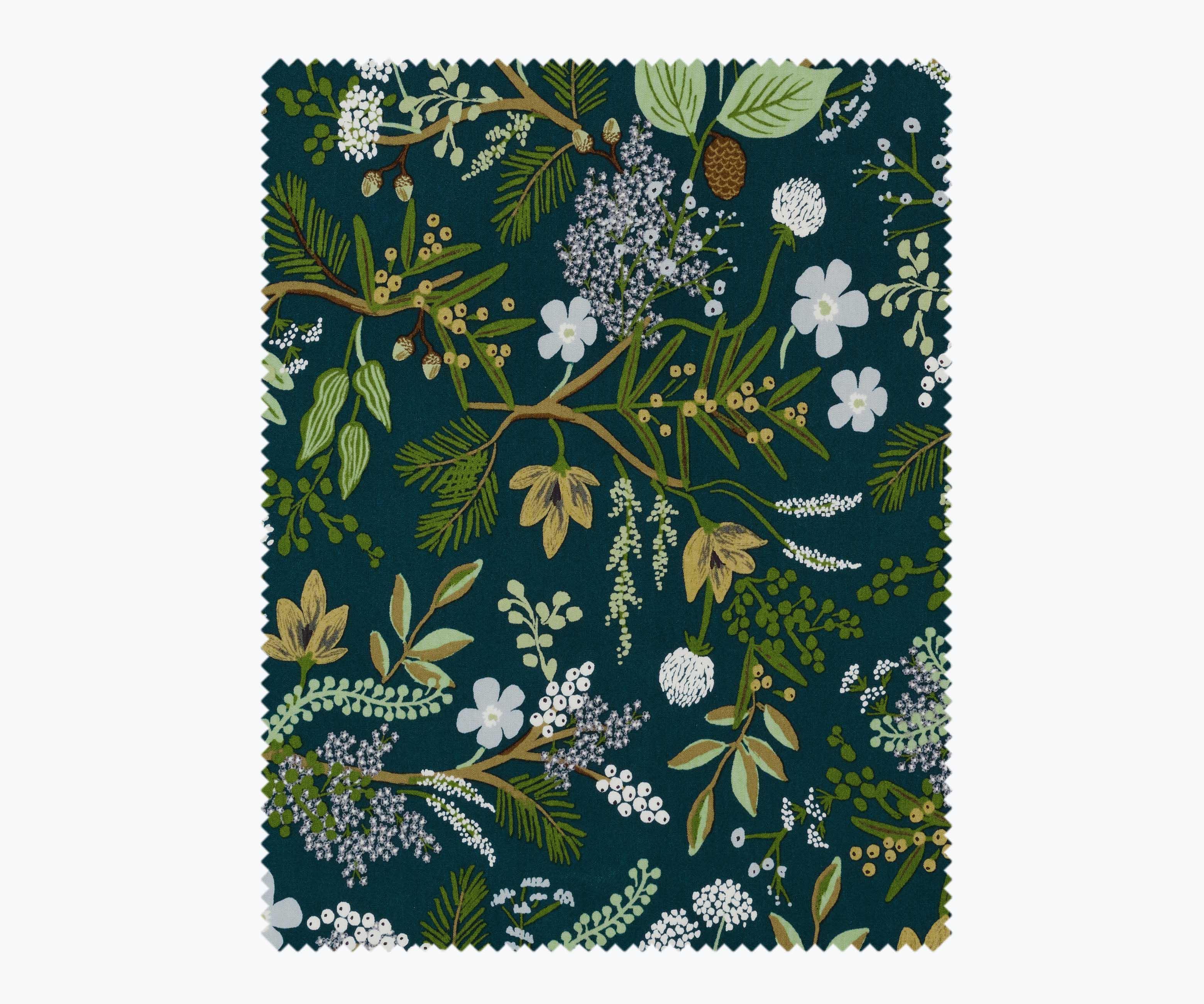 Juniper Forest Rayon Fabric - Evergreen